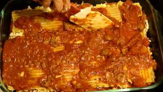 How to Layer Grandmas Lasagna  Best Bites Forever [upl. by Isborne]