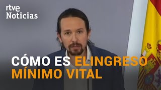 El INGRESO MÍNIMO VITAL y su cuantía [upl. by Neelrihs]