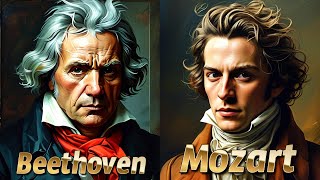 quotEl Duelo Musical Mozart y Beethoven en una Fusión Clásica Épicaquot [upl. by Shantha321]