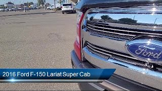 2016 Ford F150 Lariat Super Cab Merced Turlock Modesto Fresno Los Banos [upl. by Garvy680]