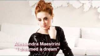 Alessandra Maestrini canta quot I dreamed a dreamquot [upl. by Lainad]