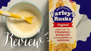 FARLEYS RUSKS REVIEW HOW TO MAKE FARLEYS RUSKS URDUHINDI [upl. by Bouton]