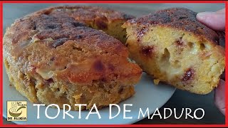 TORTA DE PLÁTANO MADURO CON QUESO Y BOCADILLO  RECETAS COLOMBIANAS [upl. by Annabel]