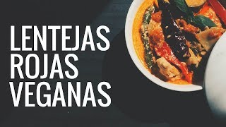 LENTEJAS ROJAS VEGANAS [upl. by Lisha49]