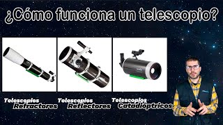 Cómo funciona un TELESCOPIO 🔭 [upl. by Xever]