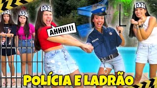 POLÍCIA E LADRÃO COM AS YOUTUBERS A LARI SE DEU MAL😂 [upl. by Aicelav457]