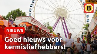 Tóch Tilburgse kermis door versoepelde coronaregels  Omroep Brabant [upl. by Nitsyrc]