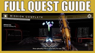 How To Complete Operation Seraphs Shield Destiny 2  Full Quest Guide All Main Puzzles [upl. by Niro]