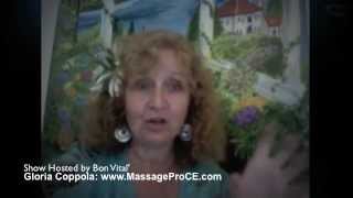 Lomilomi Massage with Gloria Coppola from Massage Pro CE [upl. by Notac]