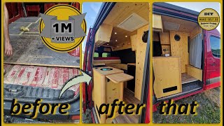 😎 Leas Sprinter Campervan🛠️TimeLapse 800 Stunden in 20 min alle shorts in einem Video 😁 [upl. by Noived]