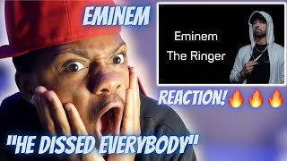 First Time Hearing quotThe Ringerquot Eminem REACTION [upl. by Nell]