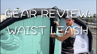 Waist leash  Gear Review  Homemade Gear  Wingfoiling [upl. by Ranjiv]