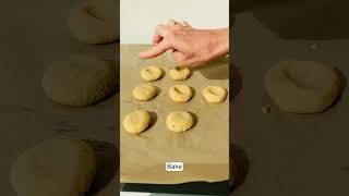 3Ingredient Healthy Almond Cookies [upl. by Cyrie993]