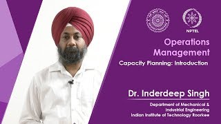 Lecture 29 Capacity Planning Introduction [upl. by Garland]