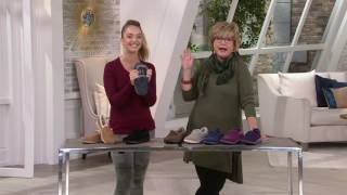 Skechers GOwalk Suede Faux Fur Shoes w Memory Form Fit  Comfy on QVC [upl. by Atsilac859]