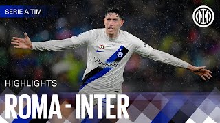 MASSIVE FIGHTBACK ⚔️🖤💙  ROMA 24 INTER  HIGHLIGHTS  SERIE A 2324 ⚫🔵🇬🇧 [upl. by Manbahs]