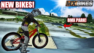 RIDING THE NEW BMX BIKES IN MXBIKES AND THEY ARE OVERPOWERED [upl. by Avlis408]