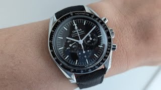 Omega Speedmaster Professional 3861 on 17 cm  670 inch wrist [upl. by Aneis617]