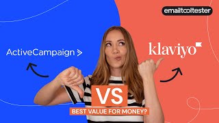 ActiveCampaign vs Klaviyo ✅ Pros and Cons ❎ Which is Better Overall [upl. by Arrec]