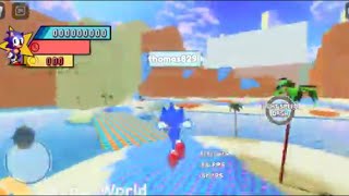 Delayed Sonic Horizon roblox part 1 giving a tour [upl. by Nauquf]