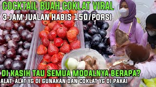 PERTAMA DI JAKARTA BUAH SIRAM COKLAT IDE USAHA TERBARU LANGSUNG VIRAL CEPAT BALIK MODALNYA [upl. by Shaylah119]