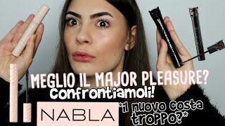 SFIDA TRA I DUE MASCARA DI NABLA Major pleasure vs Vicious mascara [upl. by Ocimad33]