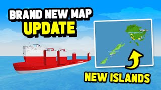 NEW MAP UPDATE in Roblox Shipping Lanes [upl. by Previdi]