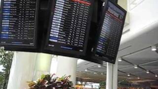 Disney 2009  Vlog 11  At the Airport [upl. by Yenittirb]