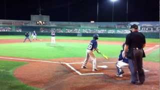 12 year old Catcher celebrates a strikeout and a win is ejected [upl. by Ennovy]