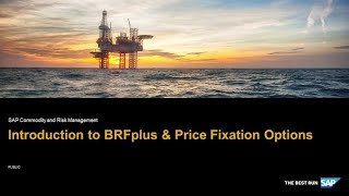 Introduction to BRFplus amp Price Fixation Options  SAP Commodity and Risk Management [upl. by Pare]