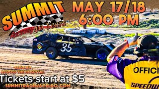 Summit Raceway 40th anniversary May Race Friday Night full show  Elko Nevada [upl. by Roice597]