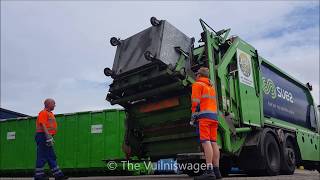 Legen 27 afvalcontainers  vuilniswagen [upl. by Madlen]