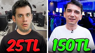 25TL vs 150TL İNTERNET KAFE [upl. by Naj]