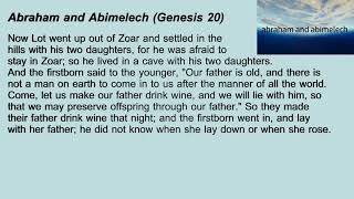 13 Abraham and Abimelech Genesis 20 [upl. by Etteyafal]