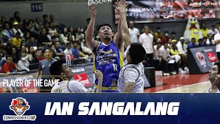 Ian Sangalang delivers on his birthday  PBA Season 48 Commissioners Cup [upl. by Puritan522]