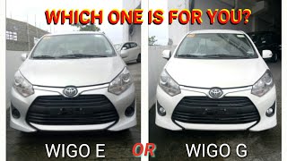 Toyota Wigo E Manual Versus Toyota Wigo G Automatic [upl. by Cristen]