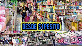 Desde 1 peso  Mega Papelería en MESONES  Centro CDMX  Estos precios sólo los encontrarás aquí [upl. by Yrrac]