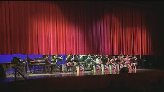 Local high school holds spring jazz concert [upl. by Nylatsirhc169]