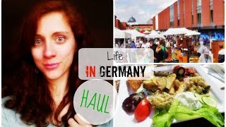 DailyVlog  Life in Germany 2  Marché Haul VEGGIE amp Ikea ♡ [upl. by Navoj217]