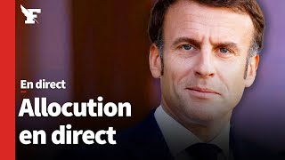 Réforme des retraites lallocution dEmmanuel Macron [upl. by Attenreb]