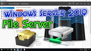 How To Set Up File Server in Windows Server 2019   Sachin Nimshan [upl. by Eidnew404]