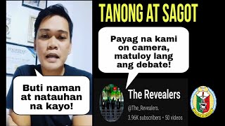 PREDEBATE CONFERENCE  The REVEALERS vs REY MONCADA  part 4 [upl. by Margarette38]