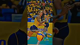 slow motion spike bhom playersportsplayer volleyballplayer subscribe viralvideo [upl. by Honig519]