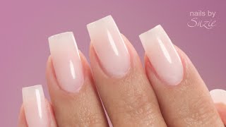 How To Apply Nail Tips On Yourself Using Gel [upl. by Edgell]