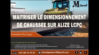 Maitriser le dimensionnement de chaussée sur ALIZE LCPC [upl. by Kristine]