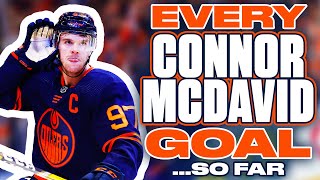 EVERY Connor McDavid Goal of 202223So Far [upl. by Morry]