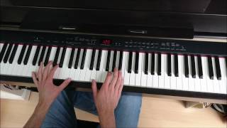 knockin on heavens door piano tutorial  Lucifer tv show 1x09 [upl. by Faubert]