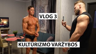 VLOG 3  Kliento pasiruošimas kultūrizmo varžyboms [upl. by Zollie]