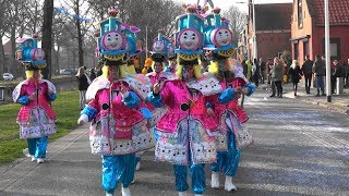 Carnavalsoptocht TerApel 2019 van CV De Kloosterwiekers [upl. by Katha]