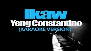 IKAW  Yeng Constantino KARAOKE VERSION [upl. by Atirihs]